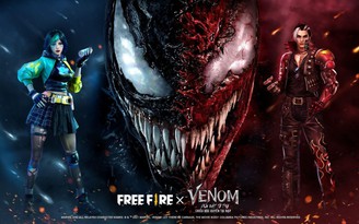 Hợp tác với bom tấn điện ảnh đầu tiên của Free Fire x Venom: Đối Mặt Tử Thù