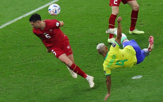 Kết quả tuyển Brazil 2-0 Serbia, World Cup 2022: 2 bàn thắng của Richarlison, 3 điểm cho Selecao