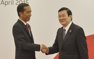 Chủ tịch nước Trương Tấn Sang dự khai mạc Hội nghị Cấp cao Á - Phi