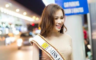 Thanh Trang lên đường thi Miss All Nations Pageant 2017