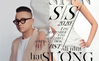 NTK Công Trí biến hóa Thanh Hằng trở nên khác lạ trong BST Xuân Hè 2020 "Đi Nhặt Hạt Sương Nghiêng" - New York Fashion Week