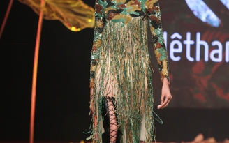 BST "Military" của Lê Thanh Hoà: Mạnh mẽ và thướt tha