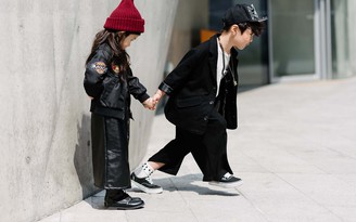 Những fashionista nhí trong Tuần lễ Thời trang Seoul