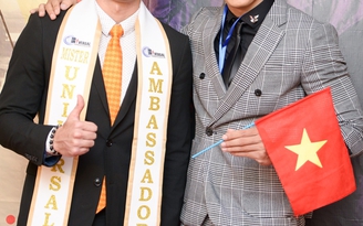 Ngọc Tình trở thành á vương Mister Universal Ambassador 2016