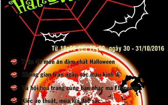 Happy Halloween 2016 tại KDL Văn Thánh