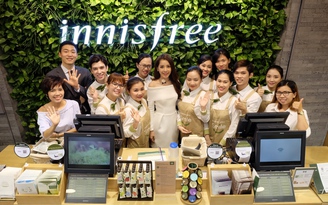 Cửa hàng đầu tiên của thương hiệu Innisfree tại Hồ Chí Minh