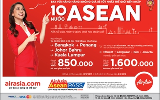 AirAsia chào mừng lễ hội vàng Đông Nam Á với loạt vé giá ưu đãi