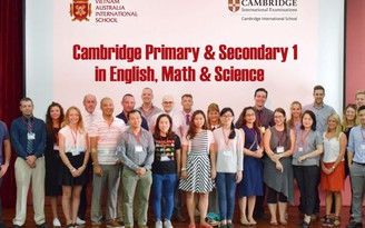 Cambridge tiếp tục ủy thác VUS tổ chức tập huấn thường niên