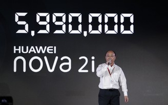 Huawei ra mắt điện thoại 4 camera - nova 2i