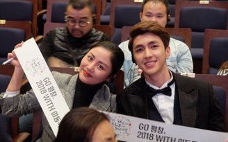 Bình An đi Hàn dự fan meeting của Lee Dong Wook