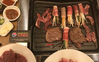 Nhà hàng Hàn Quốc với bếp nướng sinh học không mùi đầu tiên tại HCM