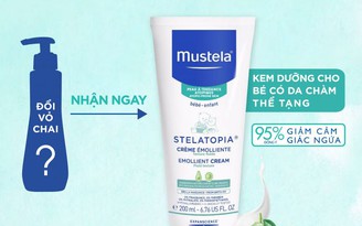 Chương trình đổi vỏ chai sản phẩm dành cho da chàm thể tạng của Mustela