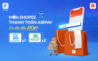 Shopee công bố tích hợp cùng AirPay