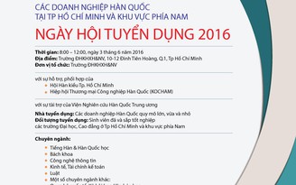 Hoành tráng Ngày hội việc làm 2016