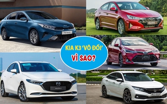 Vì sao KIA K3 dễ dàng thống trị phân khúc sedan hạng C tại Việt Nam?