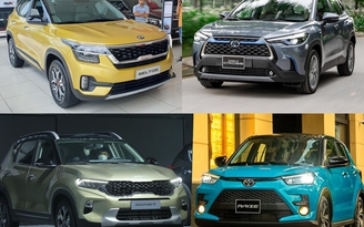 SUV đô thị: Doanh số giảm mạnh, Toyota và KIA giành nhau từng ‘tấc đất’