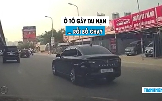 Ô tô gây tai nạn với xe máy rồi bỏ chạy: Dân mạng phẫn nộ