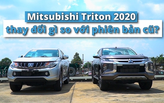 Mitsubishi Triton 2020 thay đổi gì so với phiên bản cũ?