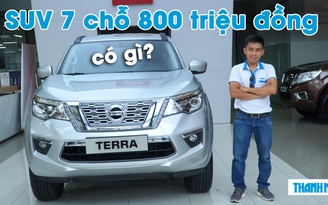 SUV 7 chỗ giá hơn 800 triệu đồng, Nissan Terra trang bị gì?