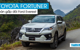 Toyota Fortuner bán gấp đôi Ford Everest trong quý I.2020