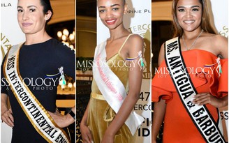 Nhan sắc gây sốc của đối thủ Lê Âu Ngân Anh tại 'Miss Intercontinental 2018'