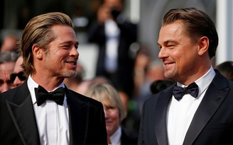 Leonardo Dicaprio bảnh bao sánh vai cùng Brad Pitt trên thảm đỏ Cannes
