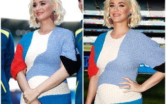 Katy Perry lần đầu xuất hiện sau khi tiết lộ tin đang mang thai