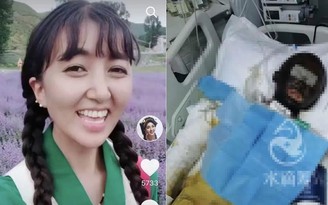 Nữ vlogger Trung Quốc bị tạt xăng thiêu chết khi đang livestream