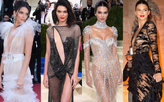 Kendall Jenner: Chân dài chuộng hở bạo, diện đồ xuyên thấu khoe body 'cực phẩm'