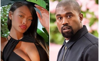 Kanye West chia tay nữ người mẫu kém 22 tuổi