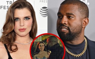 Kanye West lộ ảnh vui vẻ bên sao nữ kém 13 tuổi