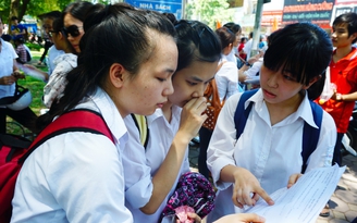 Chốt điểm 'sàn' xét tuyển năm 2015: 15 điểm (ĐH), 12 điểm (CĐ)