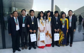 Việt Nam giành huy chương vàng Olympic Hóa học quốc tế
