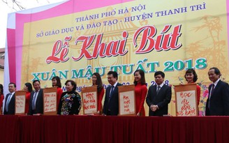 6 thông điệp khai xuân về sự học của Hà Nội