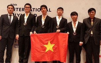 Học sinh Việt Nam giành huy chương vàng Olympic tin học quốc tế