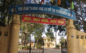 Cảnh cáo, chuyển trường với giáo viên bị tố tự ý đuổi học, đánh học sinh