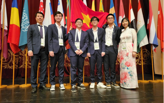 Cả 4 học sinh Việt Nam dự Olympic sinh học quốc tế đều giành huy chương
