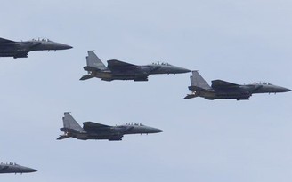 Hàn Quốc điều 10 máy bay quân sự cảnh báo máy bay do thám Trung Quốc