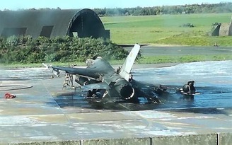 Hé lộ nguyên nhân khó tin về vụ cháy F-16 tại Bỉ