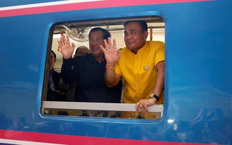 Campuchia, Thái Lan kết nối lại đường sắt sau 45 năm