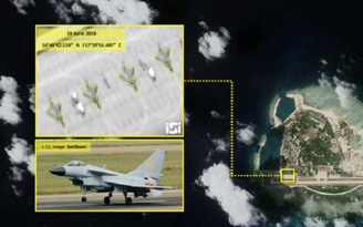 Trung Quốc ngang nhiên điều 4 chiến đấu cơ J-10 đến Hoàng Sa