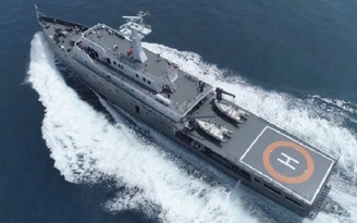 Cảnh sát Indonesia điều tàu lớn nhất tuần tra ở Biển Đông