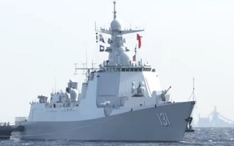 Khu trục hạm tối tân của Trung Quốc đến Nhật dự thao diễn hải quân