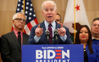 Chiến dịch tranh cử của ông Joe Biden quyên góp được thêm 7,1 triệu USD