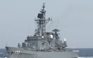 Khu trục hạm Nhật và tàu cá Trung Quốc va chạm ở biển Hoa Đông