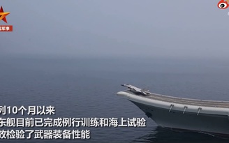 Tàu sân bay thứ 2 của Trung Quốc đã sẵn sàng hoạt động ở Biển Đông?