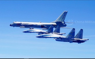 Máy bay ném bom của Trung Quốc, Nga tuần tra chung ở châu Á-Thái Bình Dương