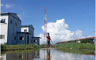 Phe đối lập Myanmar phá hủy hàng trăm tháp viễn thông