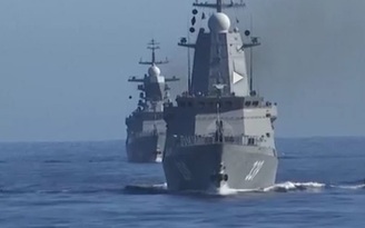 Chiến hạm Nga, Trung Quốc tuần tra chung ở Thái Bình Dương