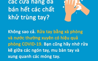 Biện pháp nào diệt và không diệt được virus Corona gây bệnh Covid-19?